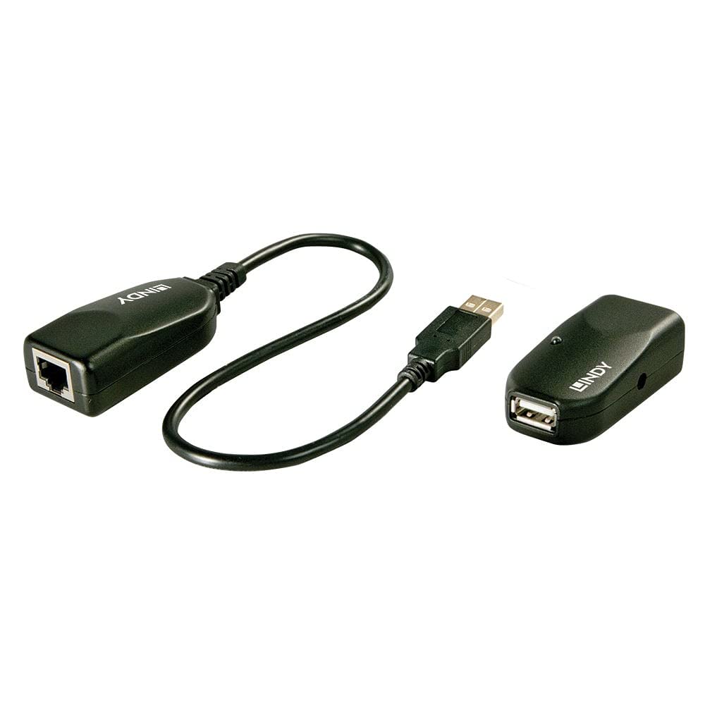 Amazon.com: LINDY 50 Meter USB 2.0 CAT5 Extender (42693) : Electronics